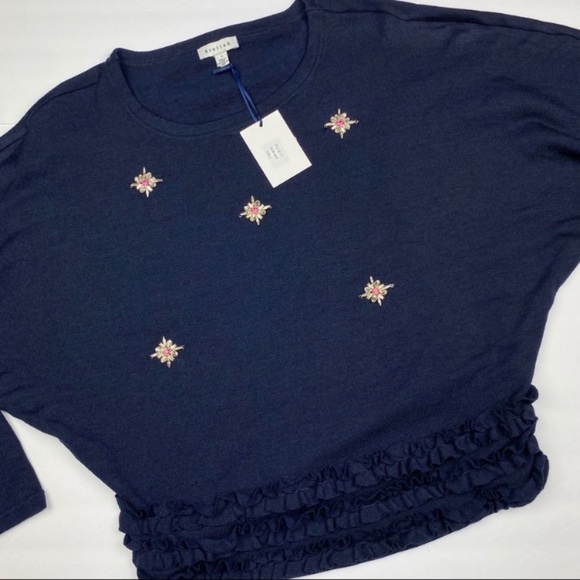 Stellah Ruffled Sweater - Picture 2 of 6